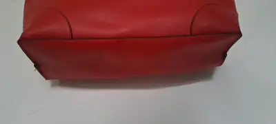 Bolso tote grande rojo elegante - miniatura 3