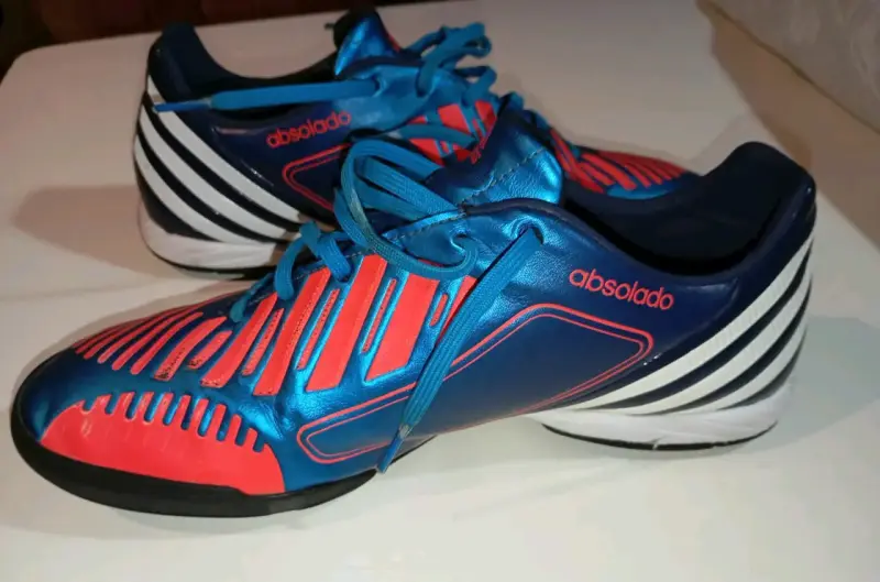 Zapatillas de Fútbol Adidas Predator Azul #42 Rojo - 3