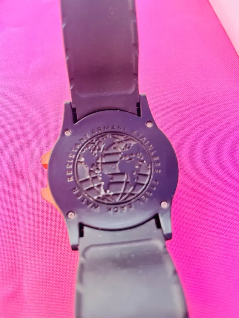 Reloj Emporio Armani Italia Negro Deportivo - 3