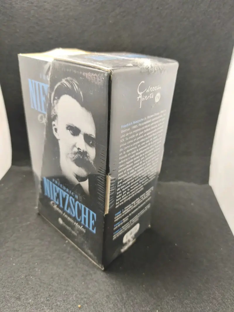 Colección de libros Friedrich Nietzsche Obras Inmortales - 3