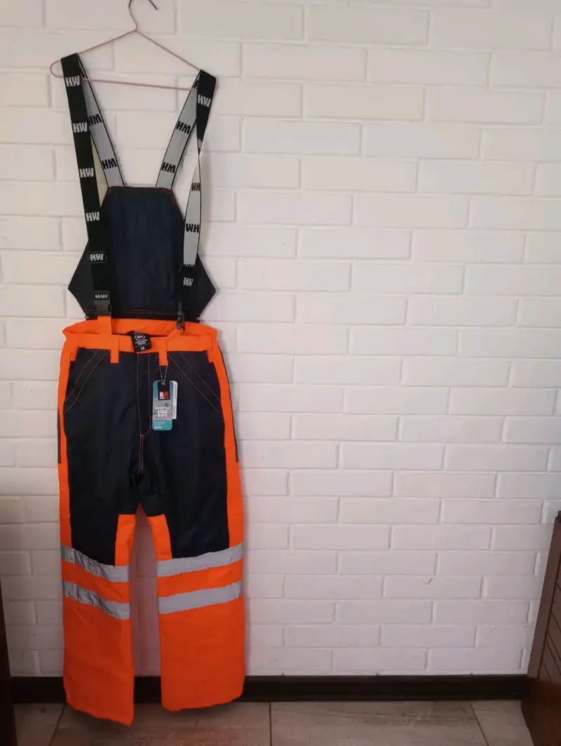 Pantalones de trabajo reflectantes con tirantes