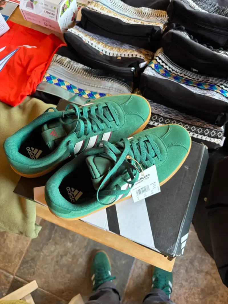 Zapatillas deportivas verdes Adidas Court 3.0