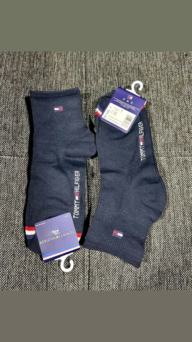 Calcetines Tommy Hilfiger para hombre en azul y blanco - 1