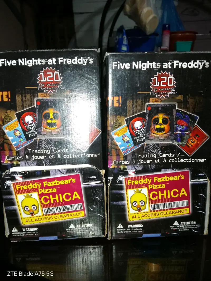 Cartas coleccionables Five Nights at Freddy's