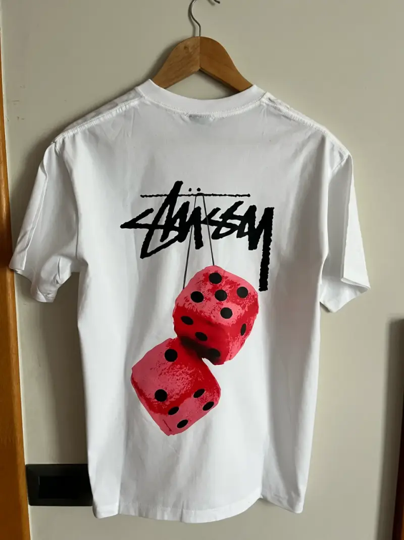Polera blanca Stussy - 2