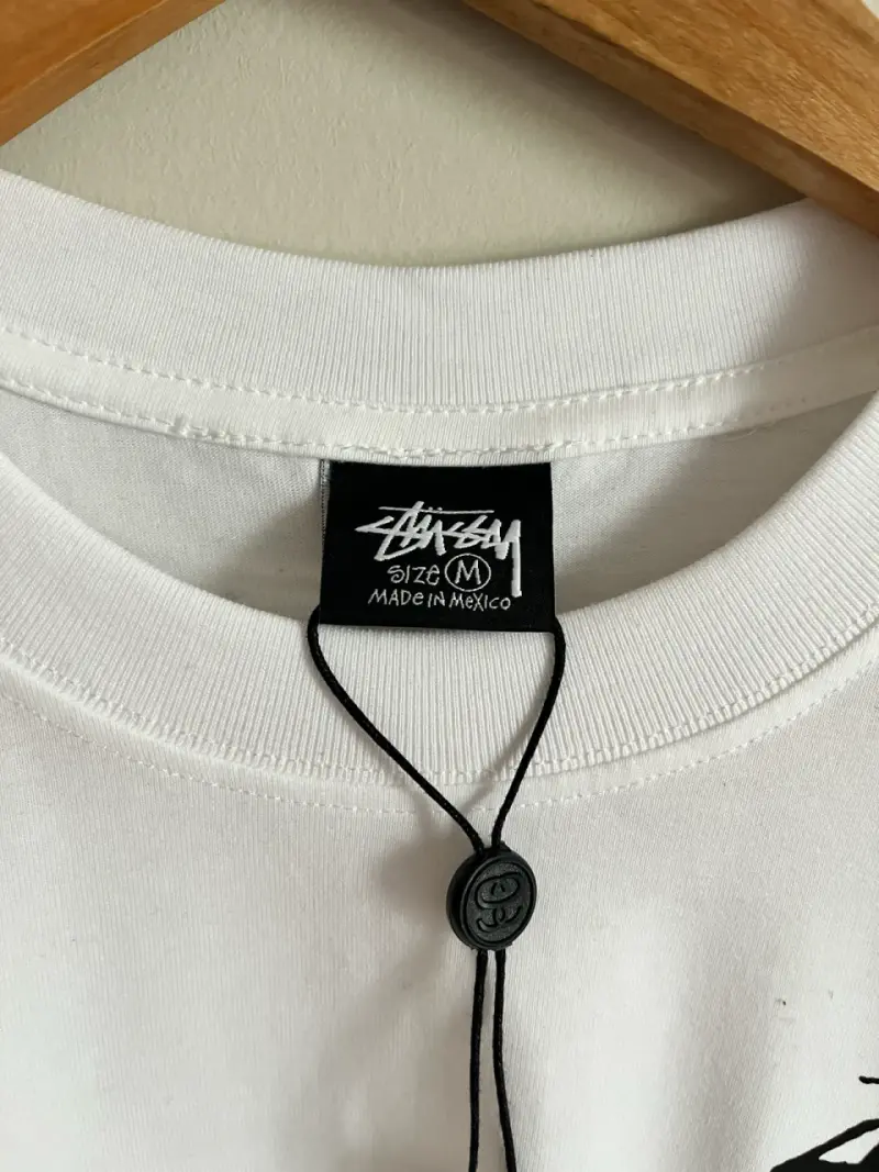 Polera blanca Stussy - 3