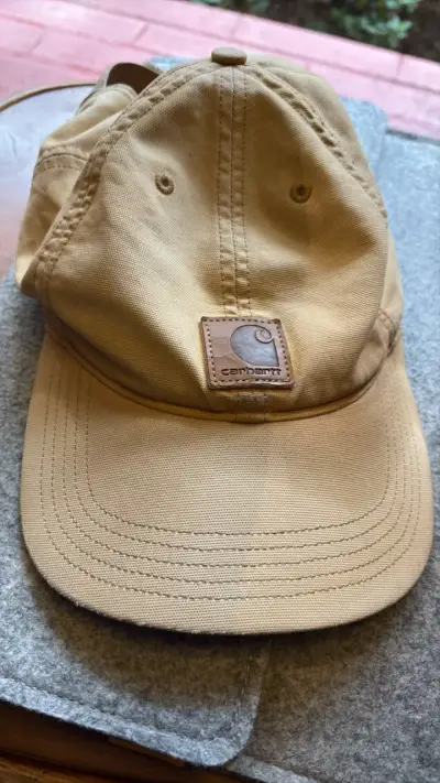 Gorra beige Carhartt de algodón - miniatura 1