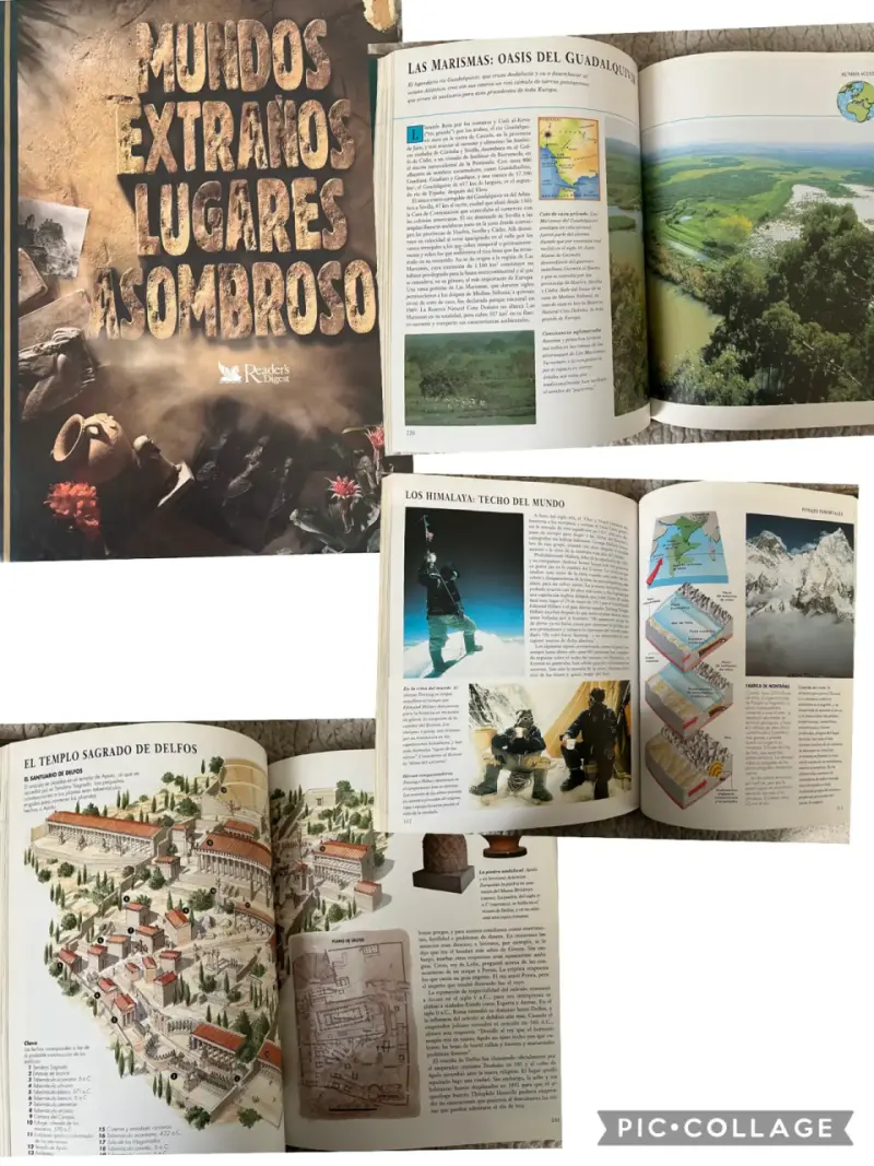 Libro 'Mundos Extraños, Lugares Asombrosos' Reader's Digest