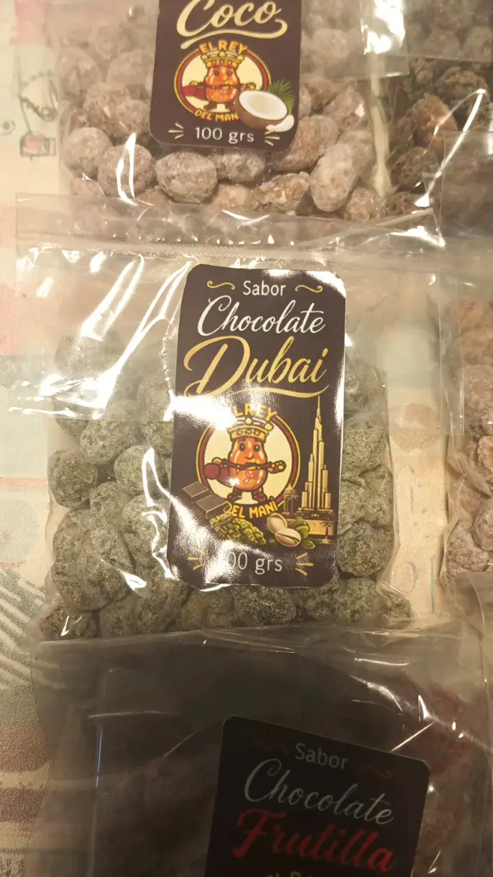 Variedad de chocolates El Rey del Maní 100g - 4