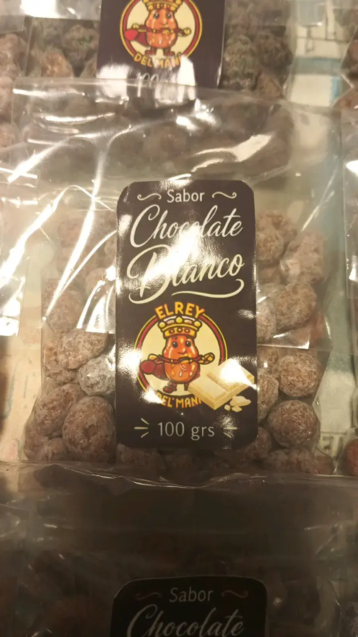Variedad de chocolates El Rey del Maní 100g - 5