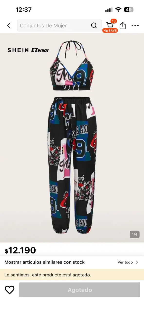 Conjunto estampado SHEIN - 1