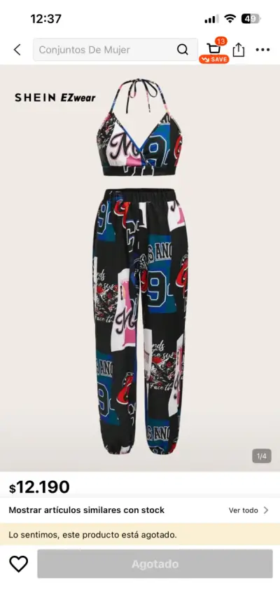 Conjunto estampado SHEIN - miniatura 1