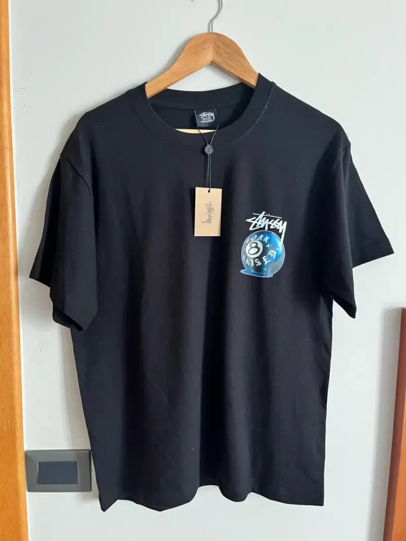 Polera negra Stussy - 1