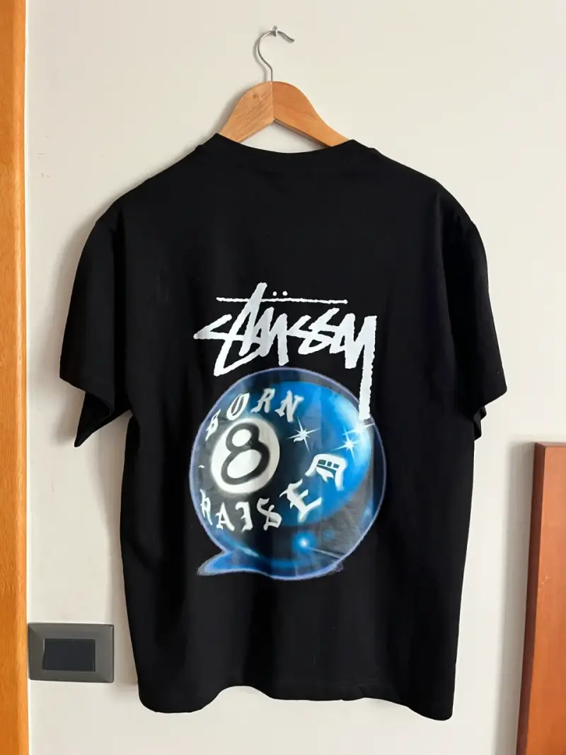Polera negra Stussy - 2