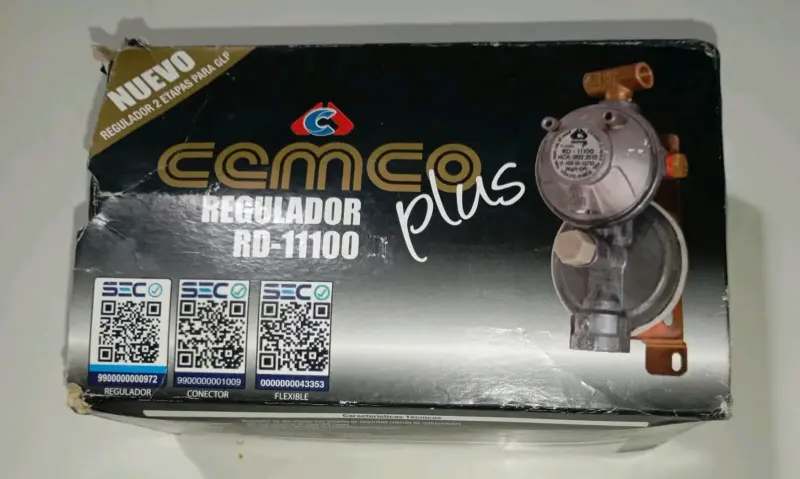 Regulador de Gas Cemco RD-11100 para GLP - 1