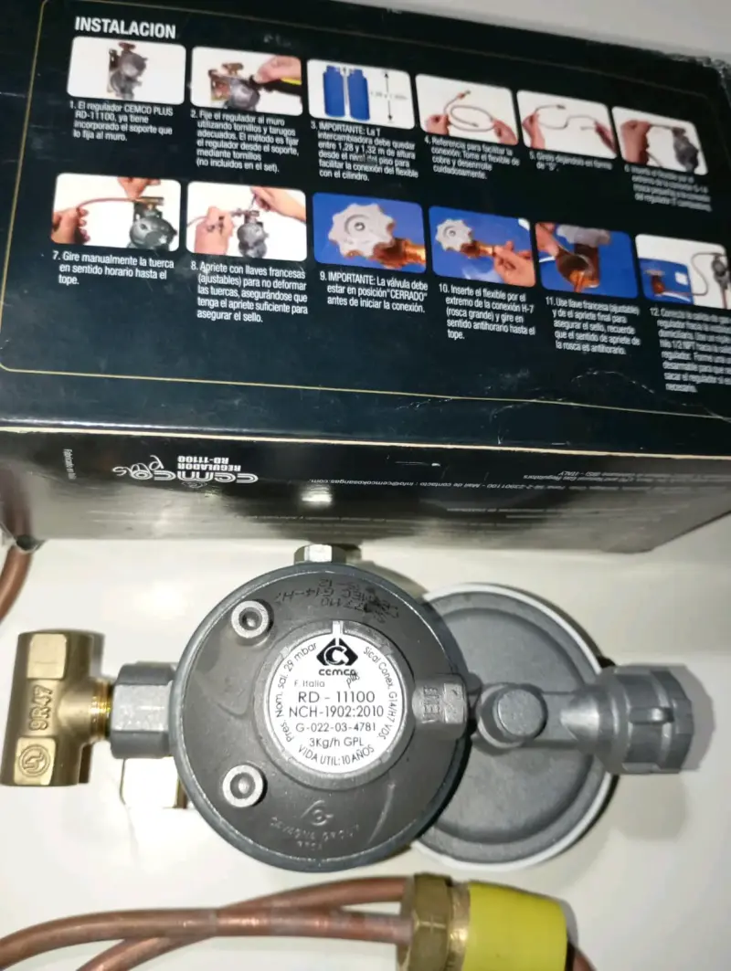 Regulador de Gas Cemco RD-11100 para GLP - 2