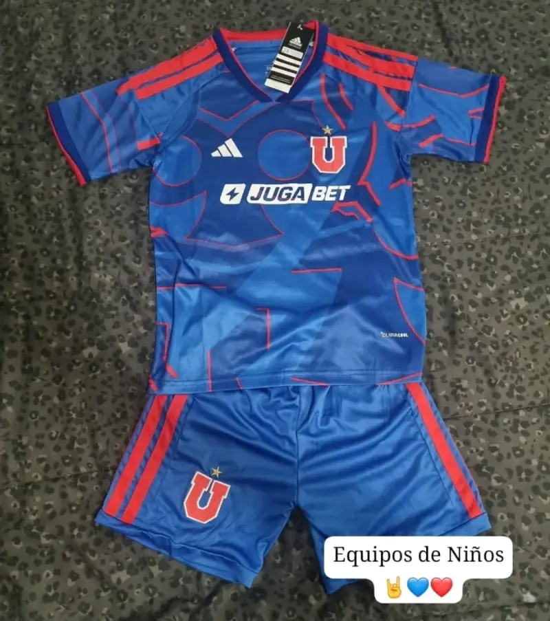 Conjunto de fútbol infantil Universidad de Chile Adidas