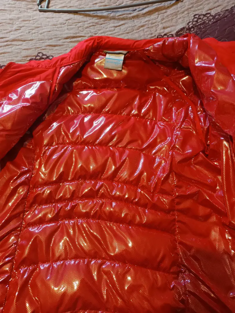 Chaqueta Columbia Omni-Heat Roja Mujer - 4