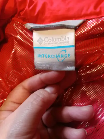 Chaqueta Columbia Omni-Heat Roja Mujer - miniatura 5