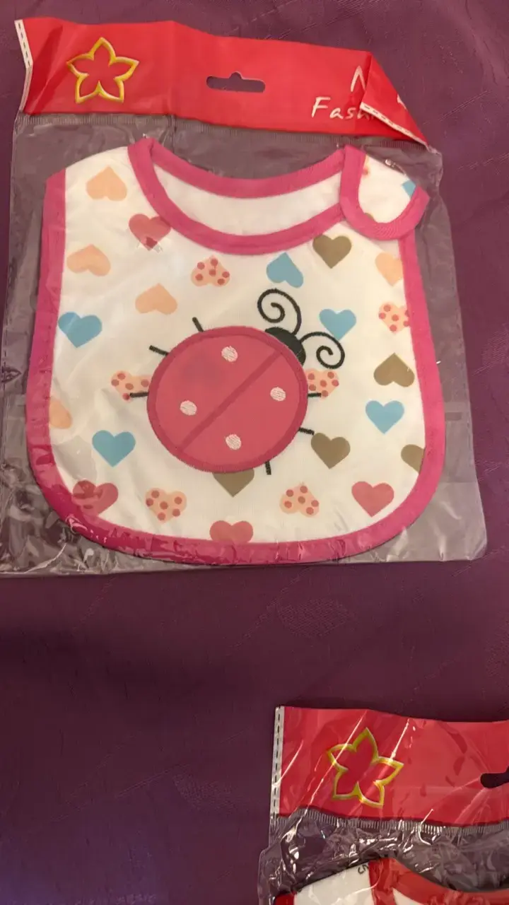 Baberos para bebé con diseño de frutas y animales - 2