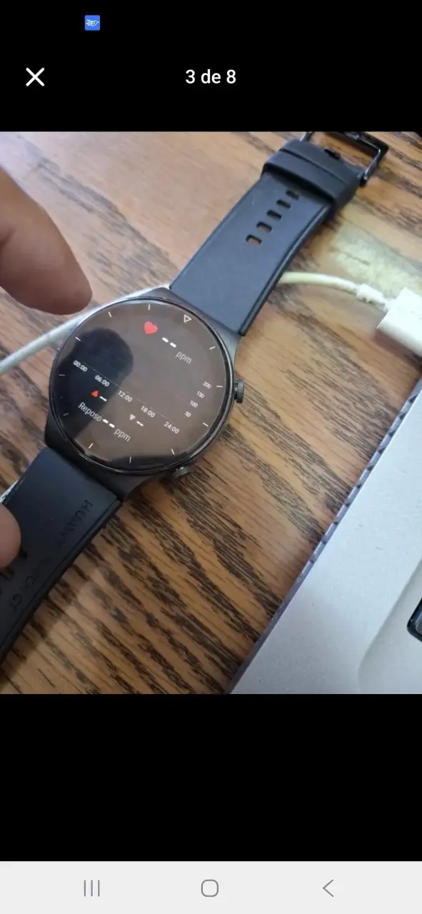 Smartwatch Huawei Watch GT 2 Pro con Correa Negra - 4
