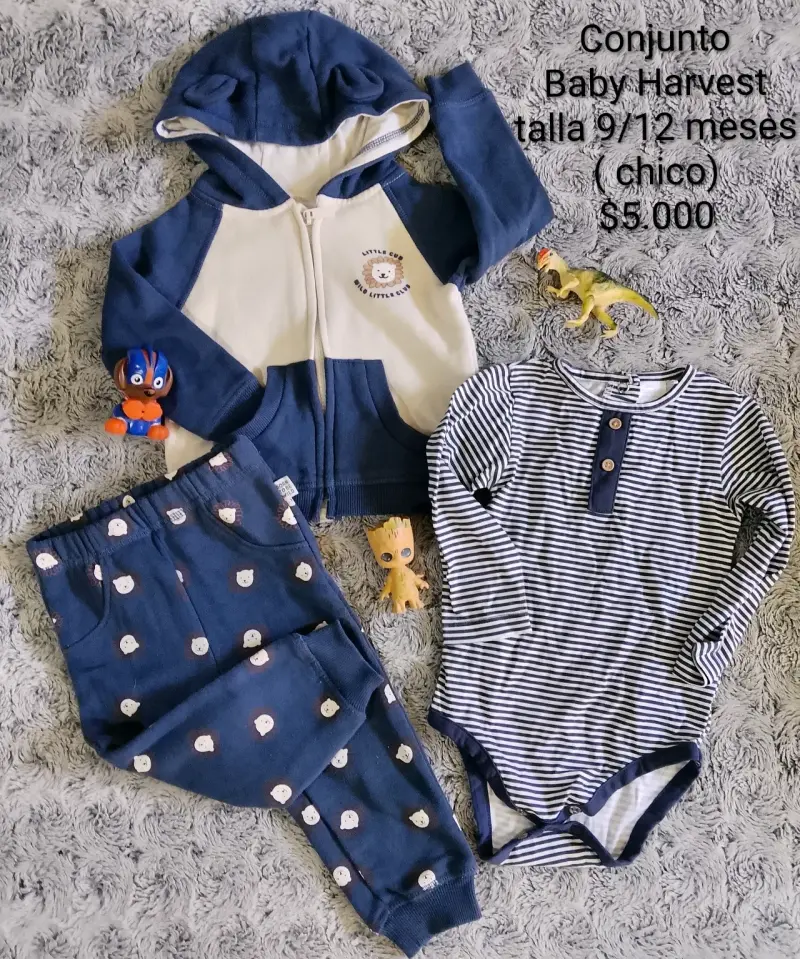 Conjunto de bebé Baby Harvest talla 9-12 meses