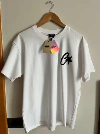Polera blanca corteiz - miniatura 1