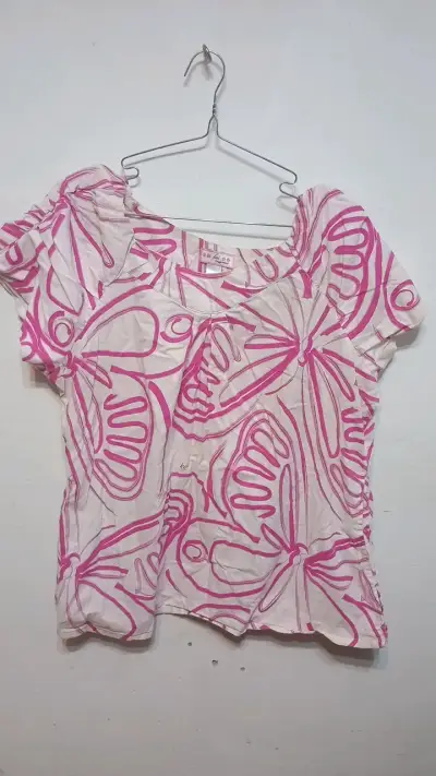 uniforme médico rosado para mujer reciclados - miniatura 3