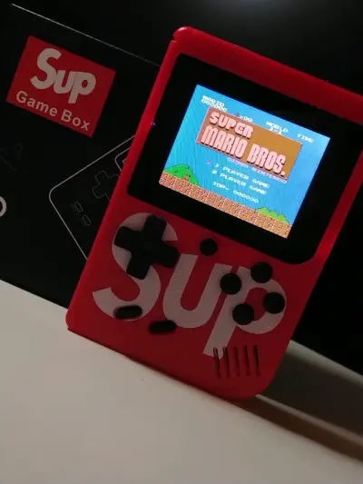 Consola portátil retro Sup Plus roja - miniatura 2