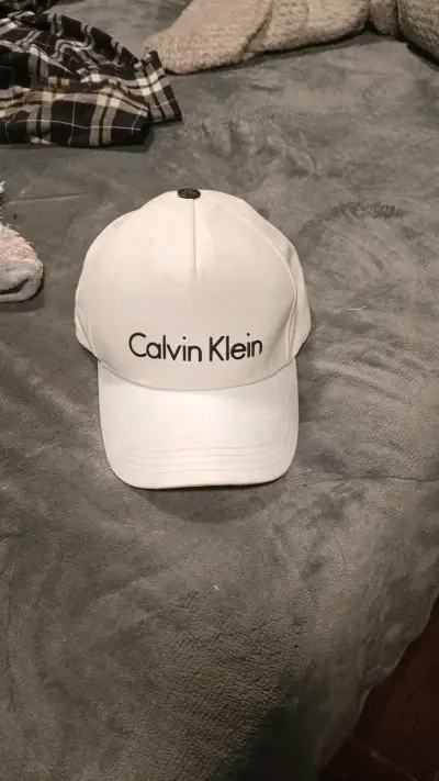 Gorra blanca Calvin Klein unisex - miniatura 1
