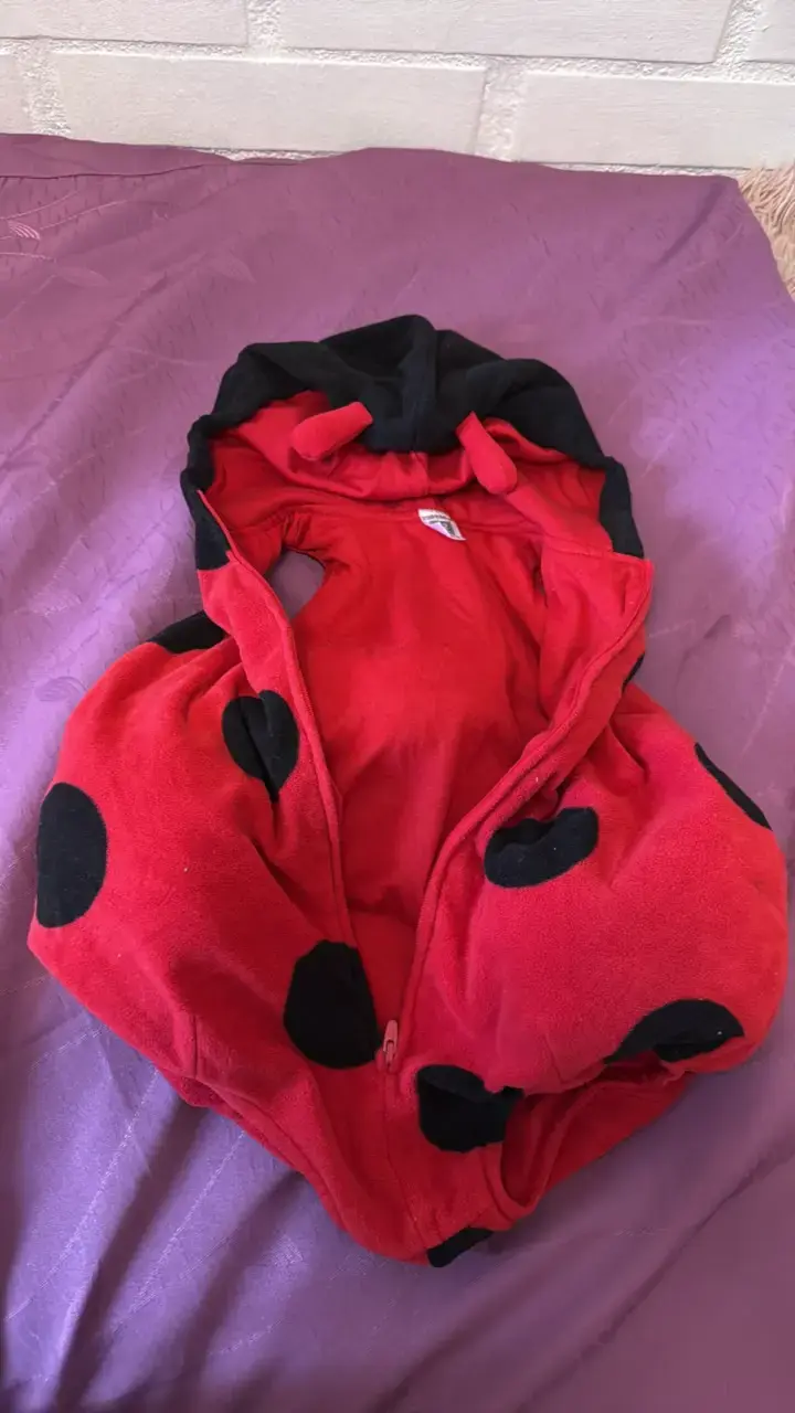 Disfraz de mariquita para bebé 12 meses - 3
