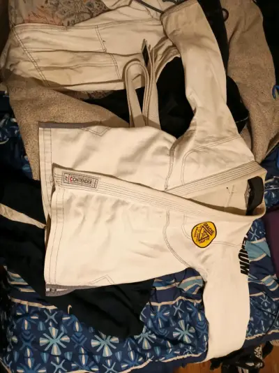 Kimono de Jiu Jitsu Venum Contender A2 Blanco - miniatura 1