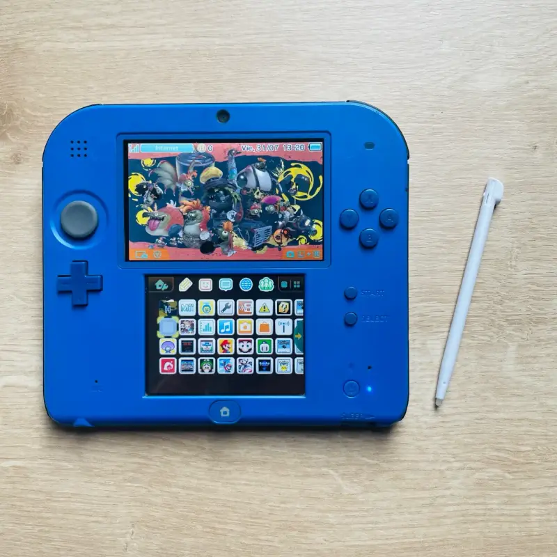 Consola portátil Nintendo 2DS azul - 1