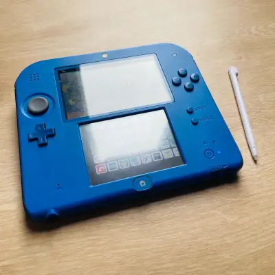 Consola portátil Nintendo 2DS azul - miniatura 2