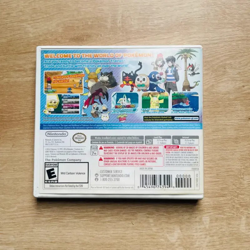 Juego Pokémon Moon para Nintendo 3DS - 2