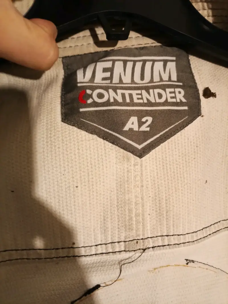 Kimono de Jiu Jitsu Venum Contender A2 Blanco - 4