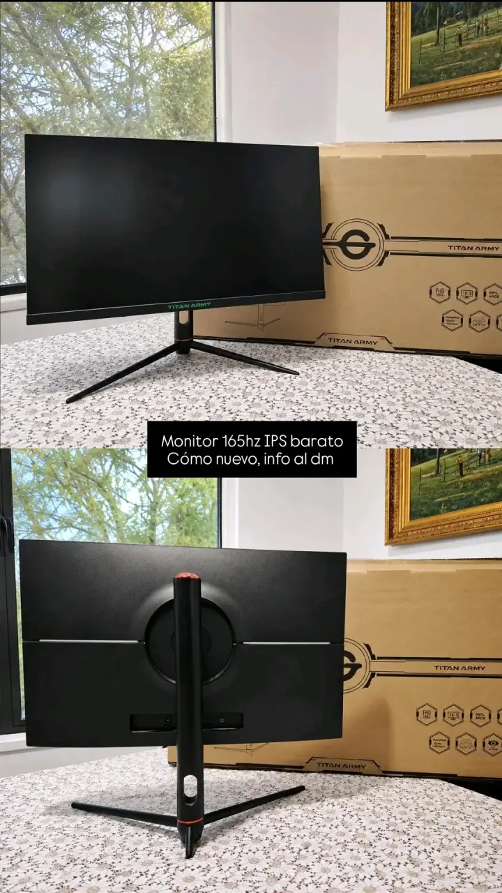 Monitor Titan Army 165Hz IPS como nuevo