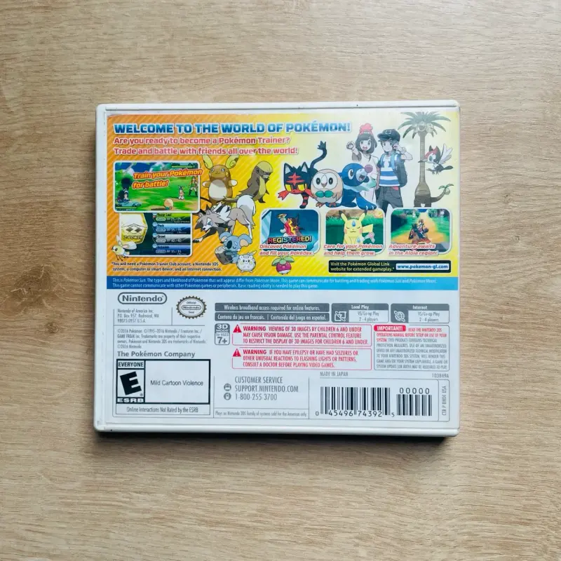 Juego Pokémon Sun para Nintendo 3DS en buen estado - 2