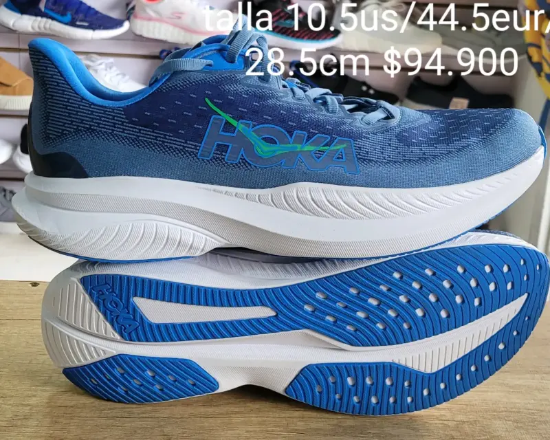 Zapatillas running Hoka mach 6 talla 44.5 azul