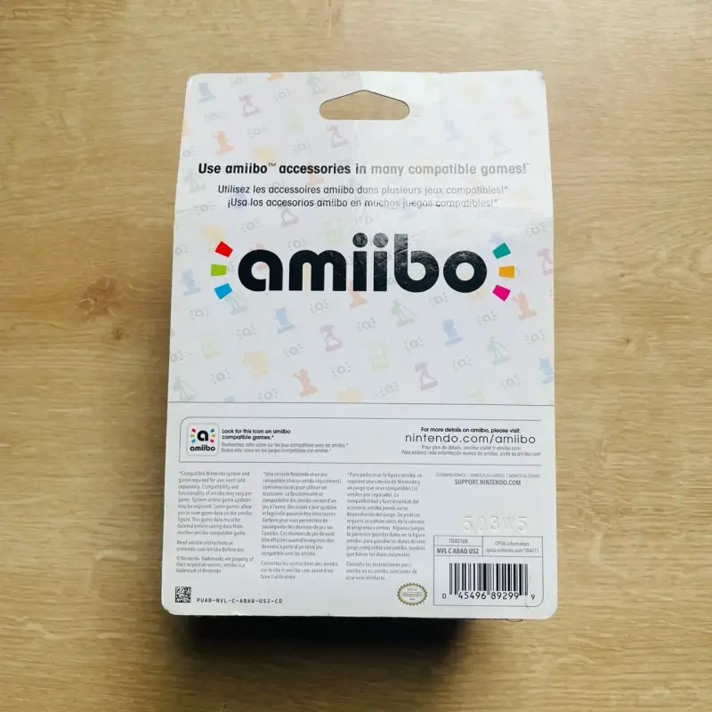 Figura Amiibo Boo Super Mario que brilla en la oscuridad - 2