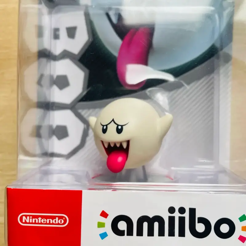 Figura Amiibo Boo Super Mario que brilla en la oscuridad - 3