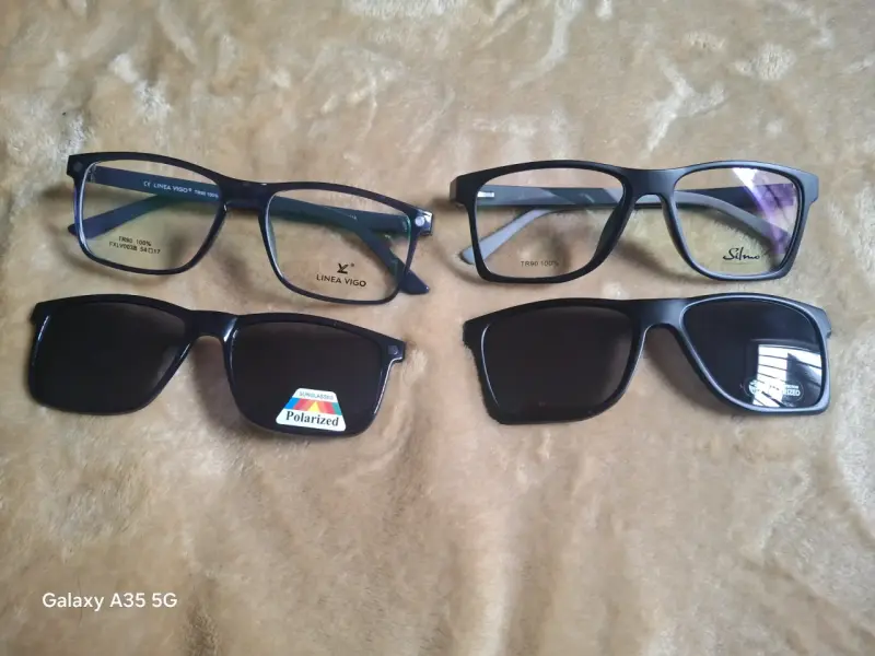 Set de gafas de sol y ópticas polarizadas TR90