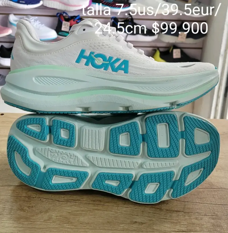 Zapatillas  Hoka bondi9 talla 7.5us/39eur