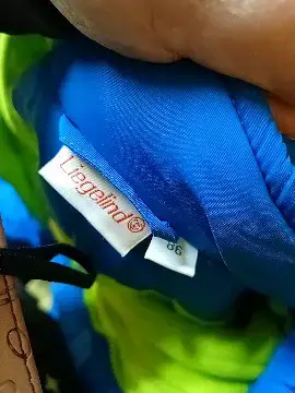 Enterito de nieve infantil azul y verde - miniatura 4