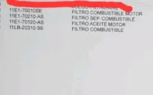 Filtros excavadora Hyundai Originales nuevos - 4