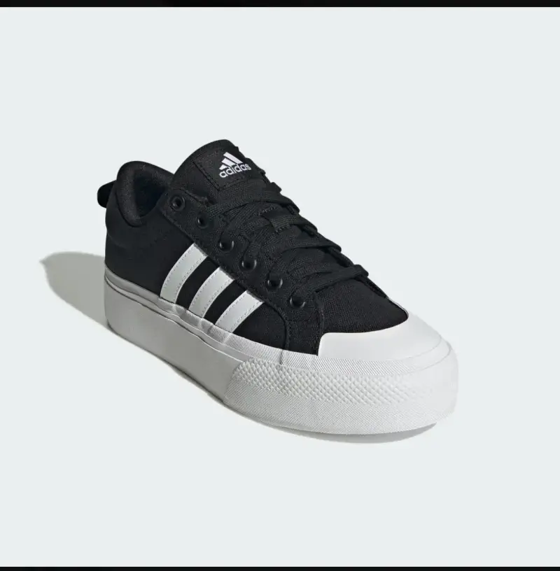 Zapatillas Adidas Bravada 2.0 Plataforma Negras - 1