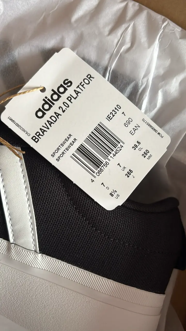 Zapatillas Adidas Bravada 2.0 Plataforma Negras - 2