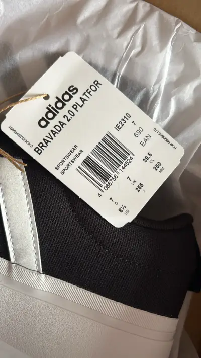 Zapatillas Adidas Bravada 2.0 Plataforma Negras - miniatura 2