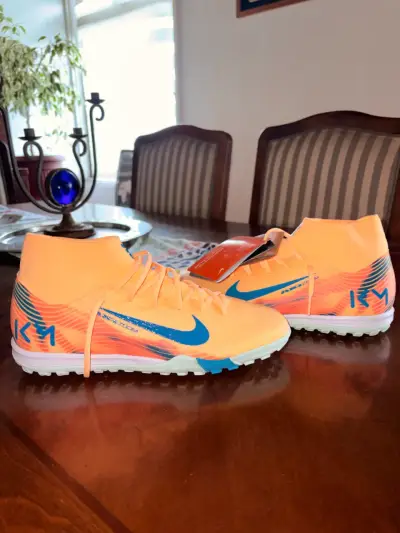 Zapatillas de fútbol Nike Mercurial naranja - miniatura 1