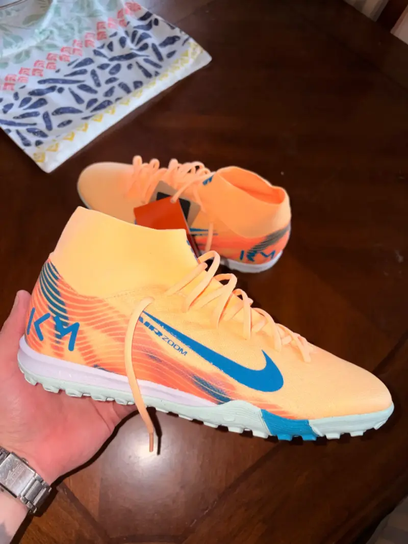 Zapatillas de fútbol Nike Mercurial naranja - 2
